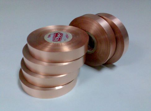Copper Polyester Laminate - Copper Mylar Tape